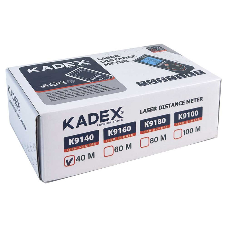 متر لیزری 40 متری کادکس مدل K9140
